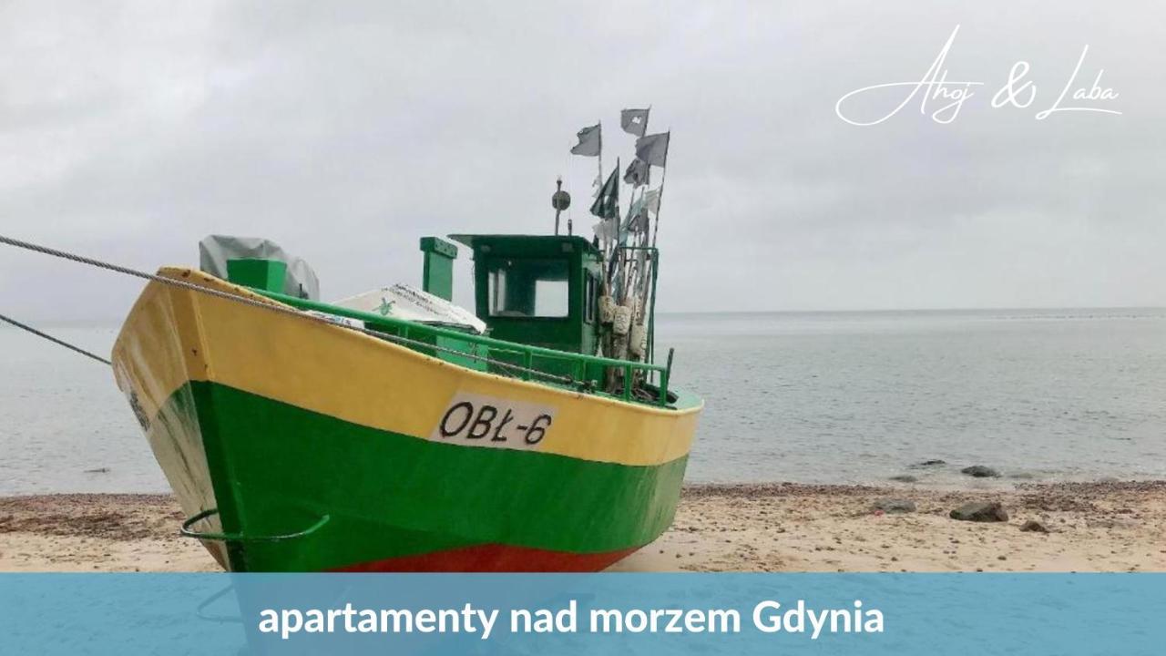 Appartamento Laba - Basen, Blisko Plazy, Cisza, Taras, Parking, Bezplatne Wifi, Wyjatkowy! Gdynia Esterno foto